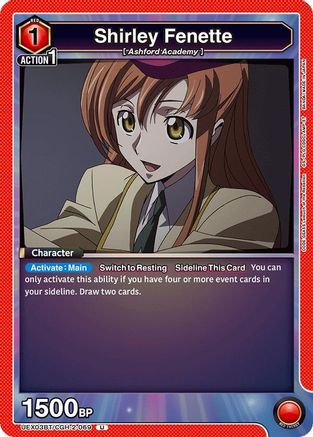 Shirley Fenette (UEX03BT/CGH-2-069) - UEX03BT CODE GEASS Lelouch of the Rebellion Vol2