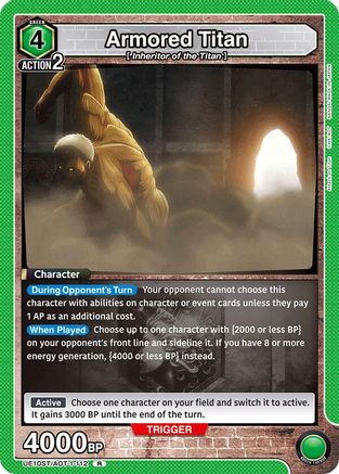Armored Titan (UE10ST/AOT-1-112) - UE10ST Attack on Titan Starter Deck