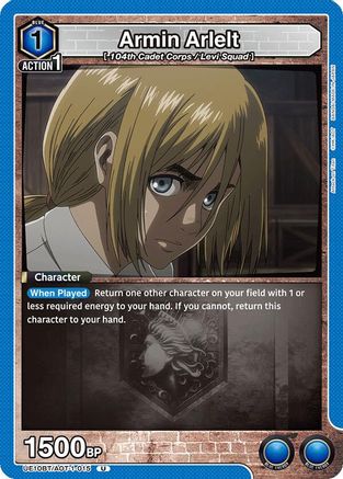 Armin Arlelt (015) (UE10BT/AOT-1-015) - UE10BT Attack on Titan