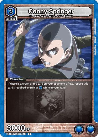 Conny Springer (016) (UE10BT/AOT-1-016) - UE10BT Attack on Titan