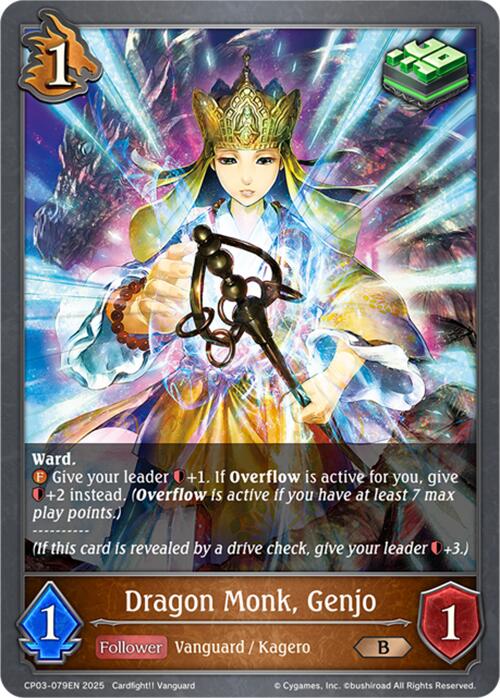 Dragon Monk, Genjo (CP03-079EN) [Cardfight!! Vanguard] - Bushiroad - Card Brawlers | Quebec | Canada |
