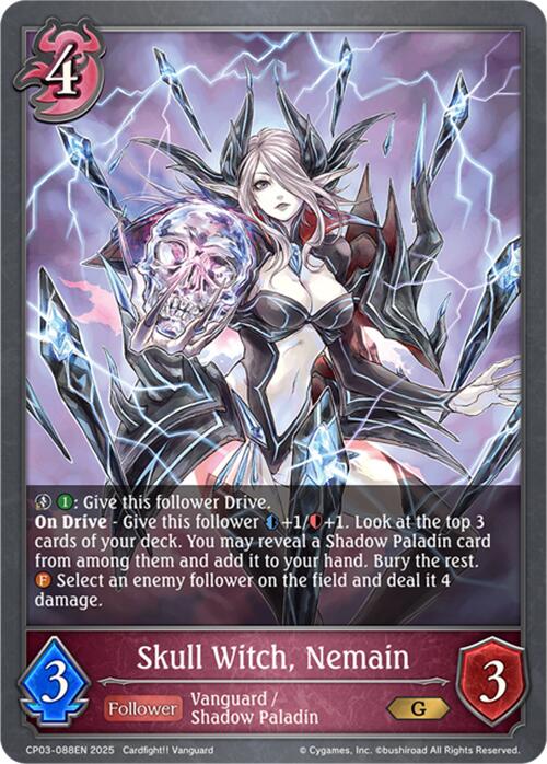 Skull Witch, Nemain (CP03-088EN) [Cardfight!! Vanguard] - Bushiroad - Card Brawlers | Quebec | Canada |