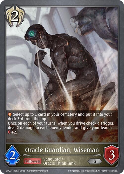 Oracle Guardian, Wiseman (CP03-113EN) [Cardfight!! Vanguard] - Bushiroad - Card Brawlers | Quebec | Canada |