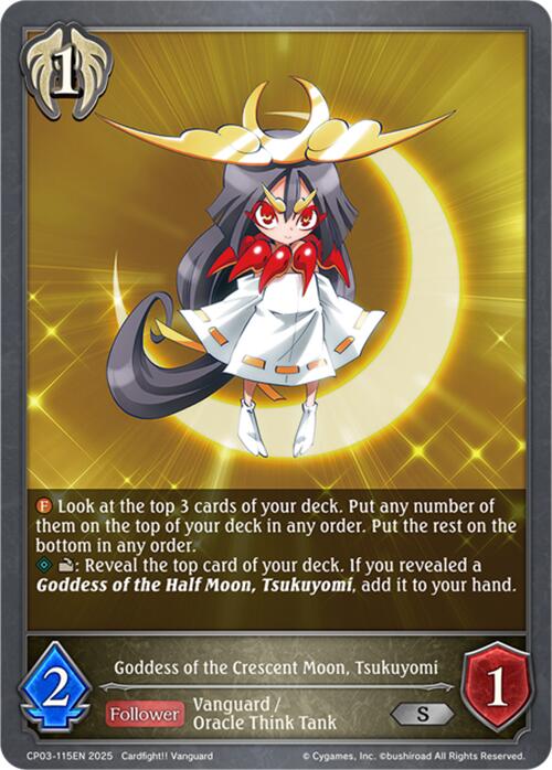Goddess of the Crescent Moon, Tsukuyomi (CP03-115EN) [Cardfight!! Vanguard] - Bushiroad - Card Brawlers | Quebec | Canada |
