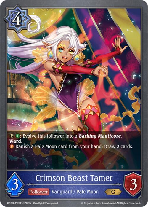 Crimson Beast Tamer - P29EN (Foil) (CP03-P29EN) [Cardfight!! Vanguard] - Bushiroad - Card Brawlers | Quebec | Canada |