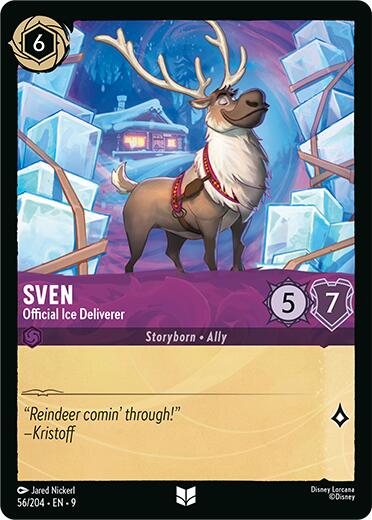 Sven - Official Ice Deliverer (56/204) [Fabled] - Disney - Card Brawlers | Quebec | Canada |