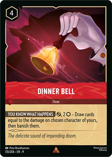 Dinner Bell (135/204) [Fabled] - Disney - Card Brawlers | Quebec | Canada |