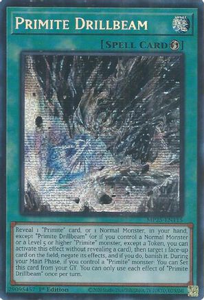 Primite Drillbeam [MP25-EN115] Prismatic Secret Rare - Yu-Gi-Oh! - Card Brawlers | Quebec | Canada |
