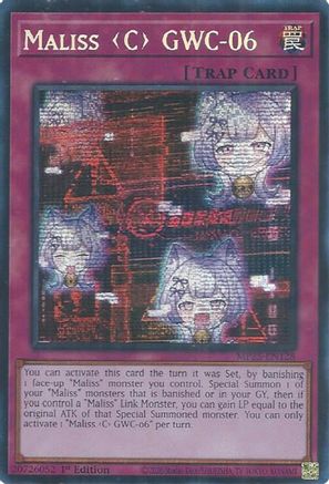 Maliss [C] GWC-06 [MP25-EN128] Prismatic Secret Rare - Yu-Gi-Oh! - Card Brawlers | Quebec | Canada |