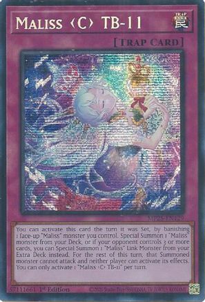Maliss [C] TB-11 [MP25-EN129] Prismatic Secret Rare - Yu-Gi-Oh! - Card Brawlers | Quebec | Canada |