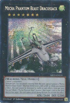 Mecha Phantom Beast Dracossack [MP25-EN135] Prismatic Secret Rare - Yu-Gi-Oh! - Card Brawlers | Quebec | Canada |