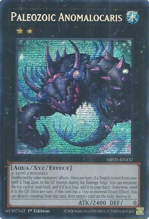 Paleozoic Anomalocaris [MP25-EN137] Prismatic Secret Rare - Yu-Gi-Oh! - Card Brawlers | Quebec | Canada |
