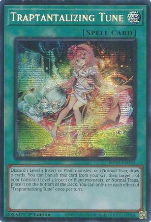 Traptantalizing Tune [MP25-EN143] Prismatic Secret Rare - Yu-Gi-Oh! - Card Brawlers | Quebec | Canada |