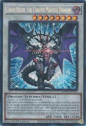Chaos Ruler, the Chaotic Magical Dragon [MP25-EN150] Prismatic Secret Rare - Yu-Gi-Oh! - Card Brawlers | Quebec | Canada |