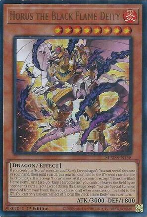 Horus the Black Flame Deity [MP25-EN158] Ultra Rare - Yu-Gi-Oh! - Card Brawlers | Quebec | Canada |
