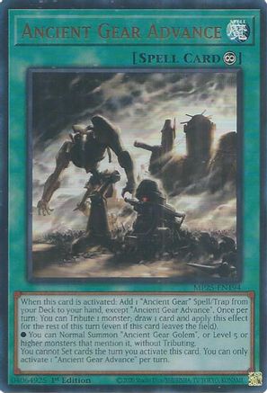 Ancient Gear Advance [MP25-EN194] Ultra Rare - Yu-Gi-Oh! - Card Brawlers | Quebec | Canada |