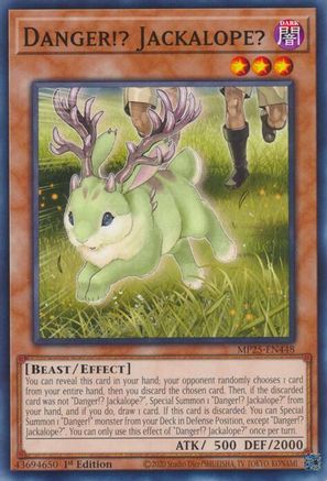 Danger!? Jackalope? [MP25-EN448] Common - Yu-Gi-Oh! - Card Brawlers | Quebec | Canada |