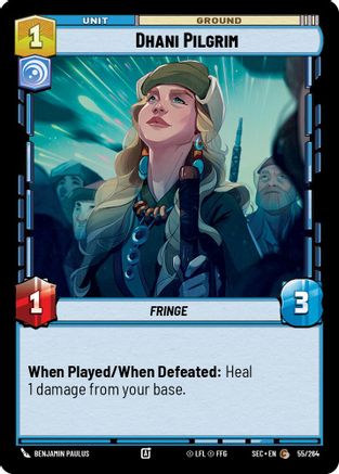 Dhani Pilgrim (55/264) (55/264) [Secrets of Power] - Fantasy Flight Games - Card Brawlers | Quebec | Canada |