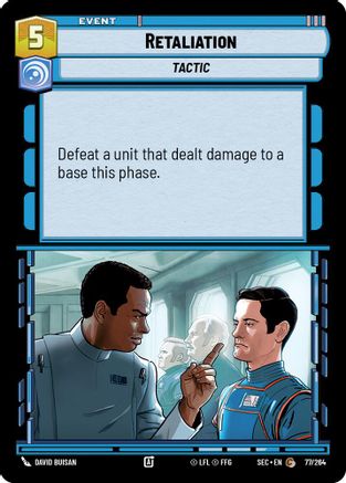 Retaliation (77/264) (77/264) [Secrets of Power] - Fantasy Flight Games - Card Brawlers | Quebec | Canada |
