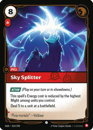 Sky Splitter (014/298) - Origins Foil - Origins - Card Brawlers | Quebec | Canada |