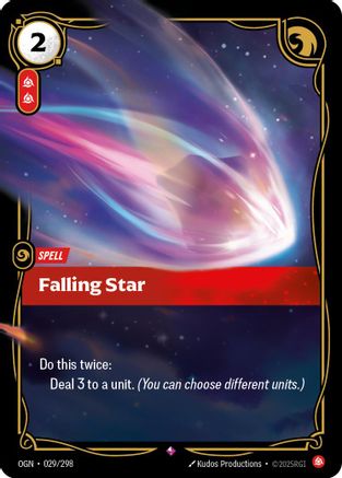 Falling Star (029/298) - Origins Foil - Origins - Card Brawlers | Quebec | Canada |