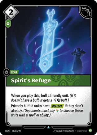 Spirit's Refuge (063/298) - Origins Foil - Origins - Card Brawlers | Quebec | Canada |