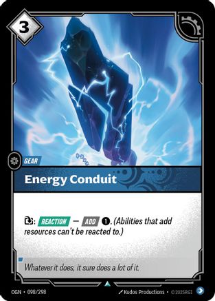 Energy Conduit (098/298) - Origins - Origins - Card Brawlers | Quebec | Canada |