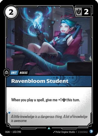 Ravenbloom Student (103/298) - Origins - Origins - Card Brawlers | Quebec | Canada |