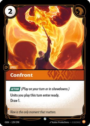 Confront (129/298) - Origins - Origins - Card Brawlers | Quebec | Canada |