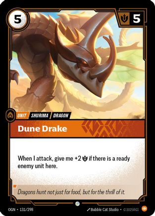 Dune Drake (131/298) - Origins Foil - Origins - Card Brawlers | Quebec | Canada |