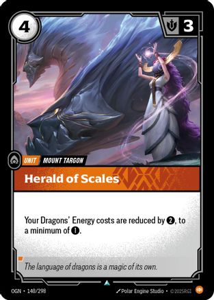 Herald of Scales (140/298) - Origins - Origins - Card Brawlers | Quebec | Canada |