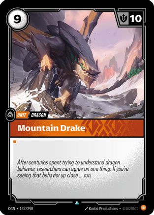 Mountain Drake (142/298) - Origins - Origins - Card Brawlers | Quebec | Canada |
