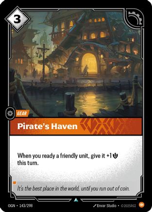 Pirate's Haven (143/298) - Origins Foil - Origins - Card Brawlers | Quebec | Canada |