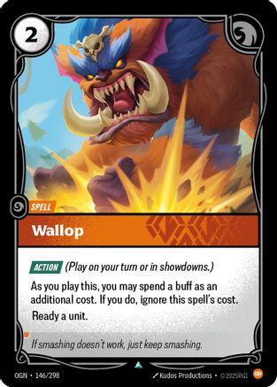 Wallop (146/298) - Origins Foil - Origins - Card Brawlers | Quebec | Canada |