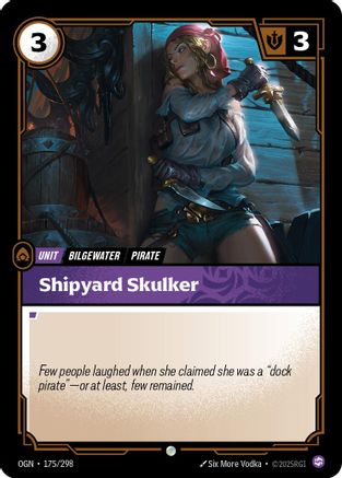 Shipyard Skulker (175/298) - Origins - Origins - Card Brawlers | Quebec | Canada |