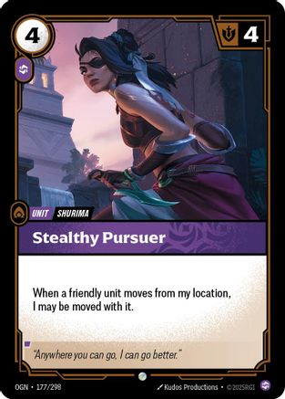 Stealthy Pursuer (177/298) - Origins Foil - Origins - Card Brawlers | Quebec | Canada |