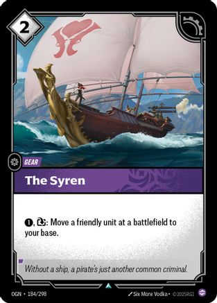 The Syren (184/298) - Origins - Origins - Card Brawlers | Quebec | Canada |