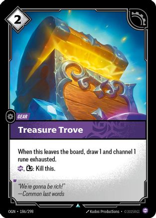 Treasure Trove (186/298) - Origins Foil - Origins - Card Brawlers | Quebec | Canada |