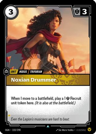 Noxian Drummer (222/298) - Origins - Origins - Card Brawlers | Quebec | Canada |