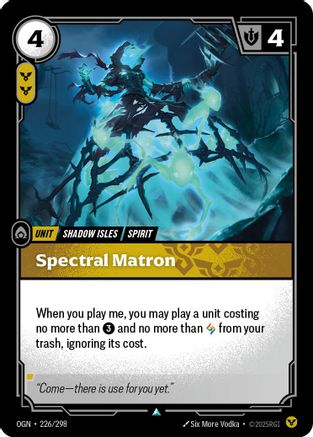 Spectral Matron (226/298) - Origins Foil - Origins - Card Brawlers | Quebec | Canada |