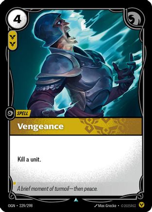 Vengeance (229/298) - Origins - Origins - Card Brawlers | Quebec | Canada |