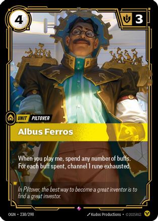 Albus Ferros (230/298) - Origins Foil - Origins - Card Brawlers | Quebec | Canada |