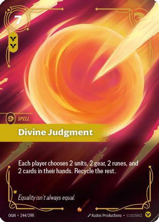 Divine Judgment (244/298) - Origins Foil - Origins - Card Brawlers | Quebec | Canada |
