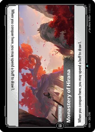 Monastery of Hirana (282/298) - Origins - Origins - Card Brawlers | Quebec | Canada |