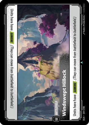 Windswept Hillock (297/298) - Origins Foil - Origins - Card Brawlers | Quebec | Canada |