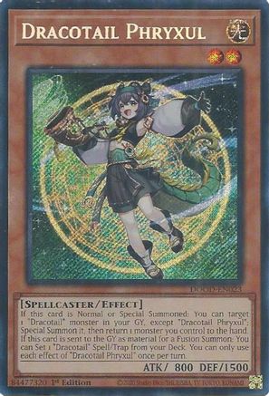 Dracotail Phryxul [DOOD-EN023] Secret Rare - Yu-Gi-Oh! - Card Brawlers | Quebec | Canada |