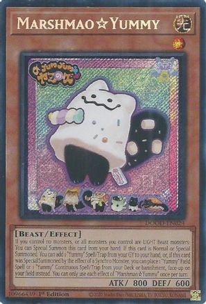 MarshmaoYummy [DOOD-EN024] Secret Rare - Yu-Gi-Oh! - Card Brawlers | Quebec | Canada |