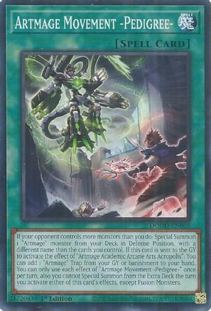 Artmage Movement -Pedigree- [DOOD-EN060] Common - Yu-Gi-Oh! - Card Brawlers | Quebec | Canada |