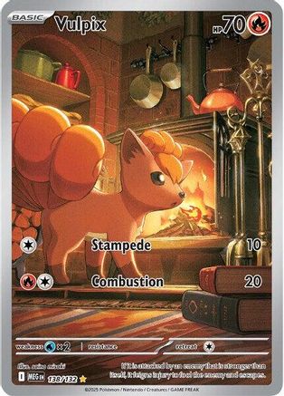 Vulpix (138/132) [Mega Evolutions: Base Set] - Pokémon - Card Brawlers | Quebec | Canada |
