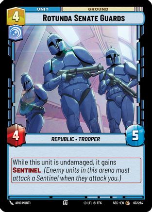 Rotunda Senate Guards (63/264) (63/264) [Secrets of Power] - Fantasy Flight Games - Card Brawlers | Quebec | Canada |